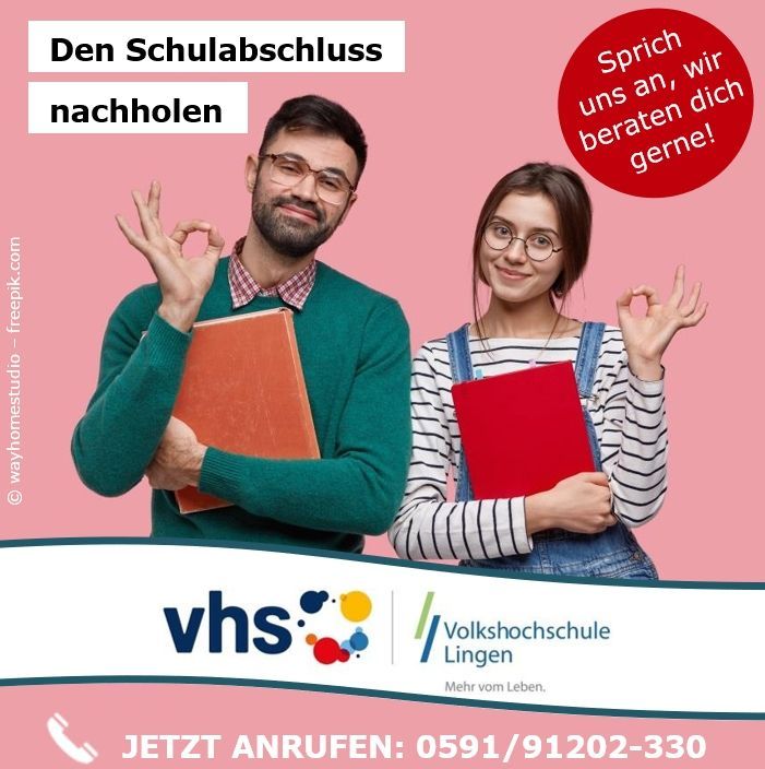 Schulabschluss nachholen